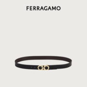 菲拉格慕（Ferragamo）GANCINI双面可调式腰带男士皮带 0586940_C_90（礼物送男友）礼盒