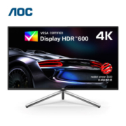 AOC保时捷设计显示器 31.5英寸 4K HDR600 Nano-IPS Type-C反向充电液晶 U32U1 4K/Nano IPS/HDR600