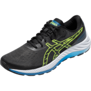 ASICS亚瑟士 男鞋跑鞋回弹跑步训练型运动鞋 GEL-EXCITE 9 黑色/绿色 43.5