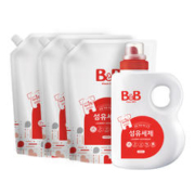 B&B 保宁 韩国B&B保宁宝宝洗衣液1800ml+2100ml*3