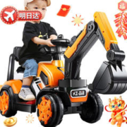 BEIQU 贝趣 BJ-5188 儿童电动玩具挖掘机 全电动款（可充电+电动挖臂+音乐彩灯+大礼包）