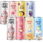 再降价、百亿补贴：RIO 锐澳 预调鸡尾酒 330ml*6罐 赠气泡水*2罐（6种口味）