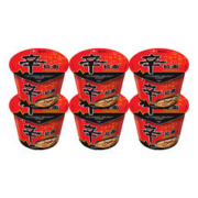 NONGSHIM 农心 香菇牛肉味辛拉面 114g*6碗