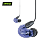 SHURE舒尔 Shure SE215(专业版）动圈有线耳机 强劲重低音 运动 HIFI 手机耳机 紫色