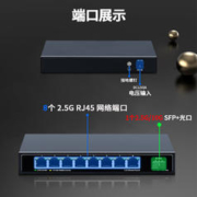 LIANGUO 联果 5口8口24口企业级2.5G交换机+万SFP POE VLANWEB 82.5G+1SFP