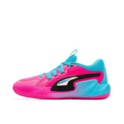 PUMA 彪马 男子 篮球系列 篮球鞋 378613-01魅惑粉-亮湖蓝