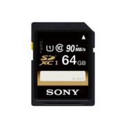 索尼（SONY）64GB SD存储卡 SF-64UY3 UY系列 UHS-I专业数码相机内存卡 支持4K高清拍摄 读速高达90MB/s