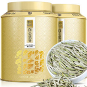 限移动端：中谷御品 茶叶 白茶 特级白毫银针 特级高山古树陈香单芽嫩芽茶叶礼盒250g