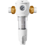 滨特尔（pentair） 前置过滤器大通量家用全屋自来水管道40μm过滤器7.7吨/H大流量水驱涡轮+反冲洗刮洗净水器 【6T/H高性价比】B140前置过滤器