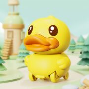 B.Duck小黄鸭惯性车儿童玩具小汽车惯性车 券后6.9元包邮