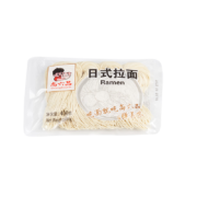 需首单礼金、PLUS会员：尚六品 日式拉面 袋装速食水煮面 面条400g*1袋