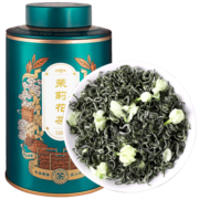 御龙韵 茶叶茉莉花茶 2023年新茶春茶浓香型花草茶 125克 * 1罐
