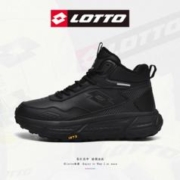 lotto 乐途 男女加绒保暖高帮跑鞋112341059