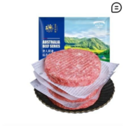 京东百亿补贴：春禾秋牧 原切和牛汉堡饼（10片装）1000g 生鲜牛肉