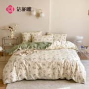 京东PLUS：GRACE 洁丽雅 碎花纯棉床上四件套 100%棉 茶艺师 1.5-1.8m