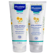 妙思乐（Mustela）日夜修护礼盒（思恬雅滋润膏200ml+思恬雅滋润霜200ml）法国进口