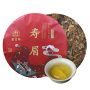 金馆长 福鼎白茶 阖家欢乐2019年寿眉饼 磻溪高山老树白茶 300g 白茶 2021年 早秋寿眉 300g