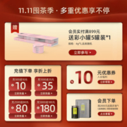 小罐茶 茶叶礼盒 莫兰迪彩罐16罐 乌龙茶大红袍  茉莉花茶 4款拼装 64g 礼盒装4g*16罐