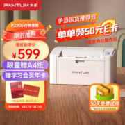 PANTUM 奔图 P2206W 黑白激光打印机 青春版 白色