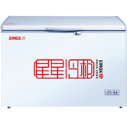 星星（XINGX） 305升 商用卧式冰柜 单温单箱冰箱 冷藏冷冻转换冷柜 安全门锁 顶开门 BD/BC-305E