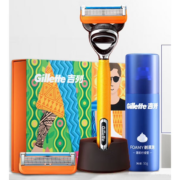 吉列（Gillette）升级锋隐5 手动剃须刀+刀盒+须泡50g