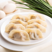 三全 经典升级灌汤水饺 韭菜鸡蛋水饺450g约28个*10件