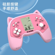 俄罗斯方块游戏机大屏80后90经典怀旧款便携老式掌上掌机儿童玩具 孔雀绿
