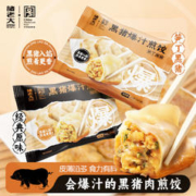 诸老大 速冻黑猪肉爆汁煎饺200g