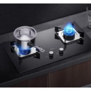 PLUS会员：Midea 美的 WAHIN 燃气灶 台嵌两用灶台-钢化玻璃面板 （天然气4.8kw）