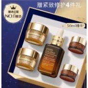 PLUS会员：ESTEE LAUDER 雅诗兰黛 小棕瓶特润修护精华液50ml+胶原霜15ml*2+小棕眼5ml*2