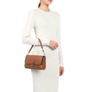 迈克.科尔斯（MICHAEL KORS）MK女包 奢侈品Bradshaw腋下法棍包单肩包棕色30S1G2BL1L
