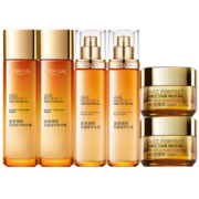 京东百亿补贴：L'OREAL PARIS 巴黎欧莱雅 套装金致臻颜花蜜奢养保湿补水礼盒