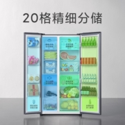 小米（MI）米家小米冰箱536L对开门大容量家用冰箱双开门 一级能效风冷无霜墨羽岩BCD-536WMSA