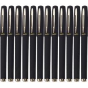 限移动端、京东百亿补贴：BAOKE 宝克 大容量碳素中性笔 12支盒 0.7mm-黑色