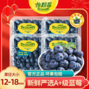Driscoll's Only the Finest Berries 怡颗莓 当季云南蓝莓 Jumbo大果 125g*4盒