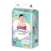大王 GOO.N 婴儿尿裤花信风纸尿裤婴儿宝宝纸尿裤 L56男女宝通用(9-14KG)