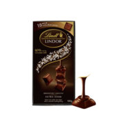 Lindt瑞士莲软心小块装特浓黑巧克力100g 官方授权 糖果女友生日礼物