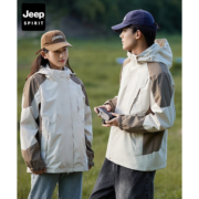 JEEP SPIRIT 吉普 男女情侣款三合一两件套冲锋衣  多色多码