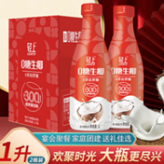 轻上 0糖生椰椰乳饮品椰子汁 1L*2瓶