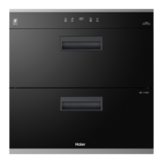 海尔（Haier）消毒柜 消毒碗柜 消毒柜嵌入式 100L双层大容量 母婴消毒 光波巴氏纯物理消毒 智能家电E60S8