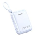 PISEN 品胜 PD20W 自带双线快充充电宝 10000mAh 皎月白