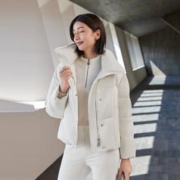 BOSIDENG 波司登 23年新款厚外套秋冬短款气质鹅绒高端女士羽绒服