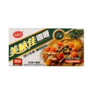plus会员：美味佳微辣咖喱块100g*3件
