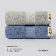 SANLI 三利 A类 新疆长绒棉毛巾 34*74cm 105g*2条装