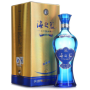 洋河【自饮佳品】蓝色经典 海之蓝520ml 口感绵柔浓香型白酒 送长辈 42度 520mL 1瓶