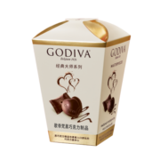 歌帝梵(GODIVA) 大师系列黑巧克力心形117g 生日礼物休闲零食糖果巧克力
