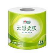 限移动端、京东百亿补贴：心相印 卷纸云感柔肤 4层150克*24卷卫生纸巾（整箱销售）