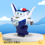 AULDEY 奥迪双钻 超级飞侠系列 710050 迷你变形-包警长