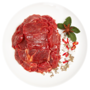 大庄园 烤牛上脑 500g/袋 国产 生鲜腌制牛肉烧烤烤肉食材微调半成品