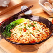 外婆心 重庆小面5份装非油炸方便面方便速食还原面馆味道带料包166g*5包